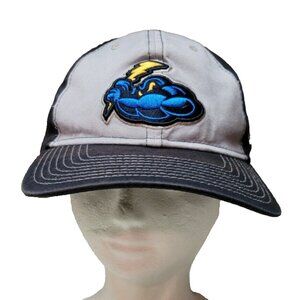 Trenton Thunder Baseball Hat Cap Adjustable New Era MiLB Blue Gray 9Twenty